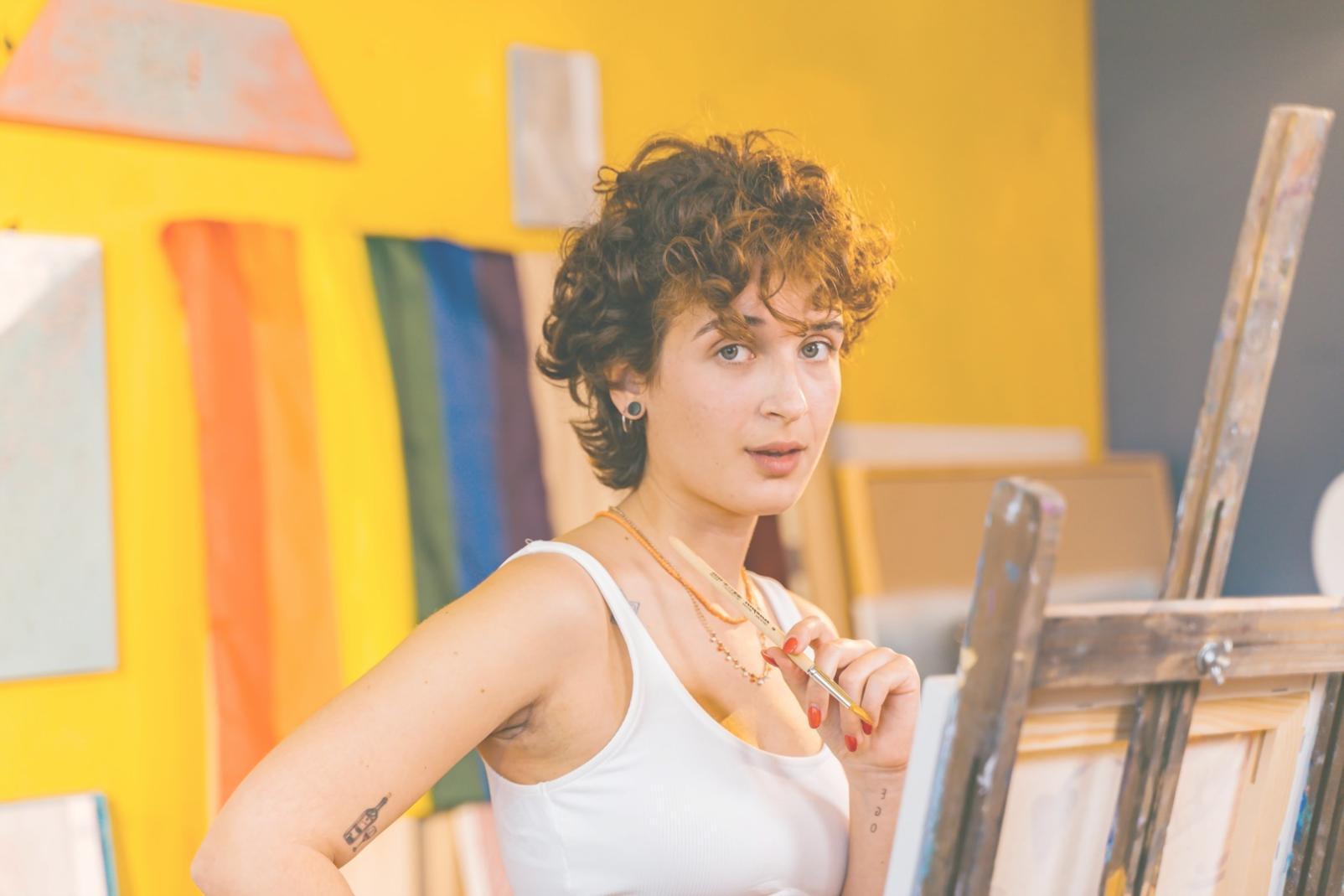 Aquarellmalerei Arbeitsprozess